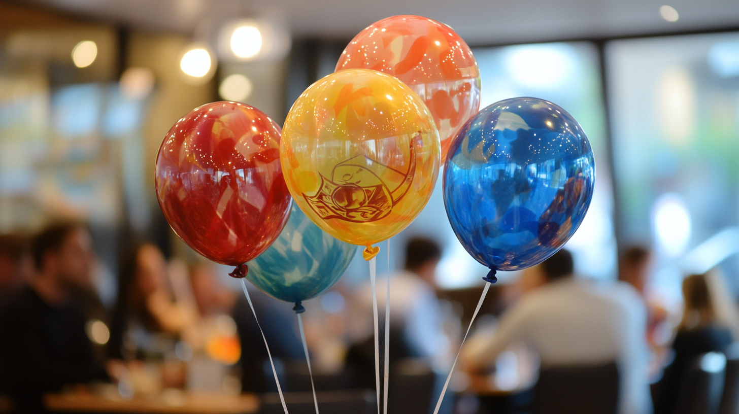 Luftballons für Gastronomie bedrucken lassen